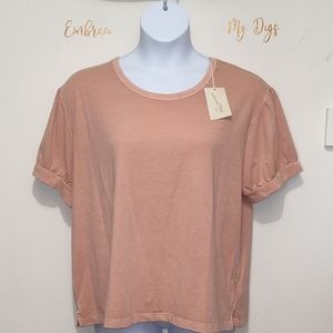 Universal Threads Blush Rose Top